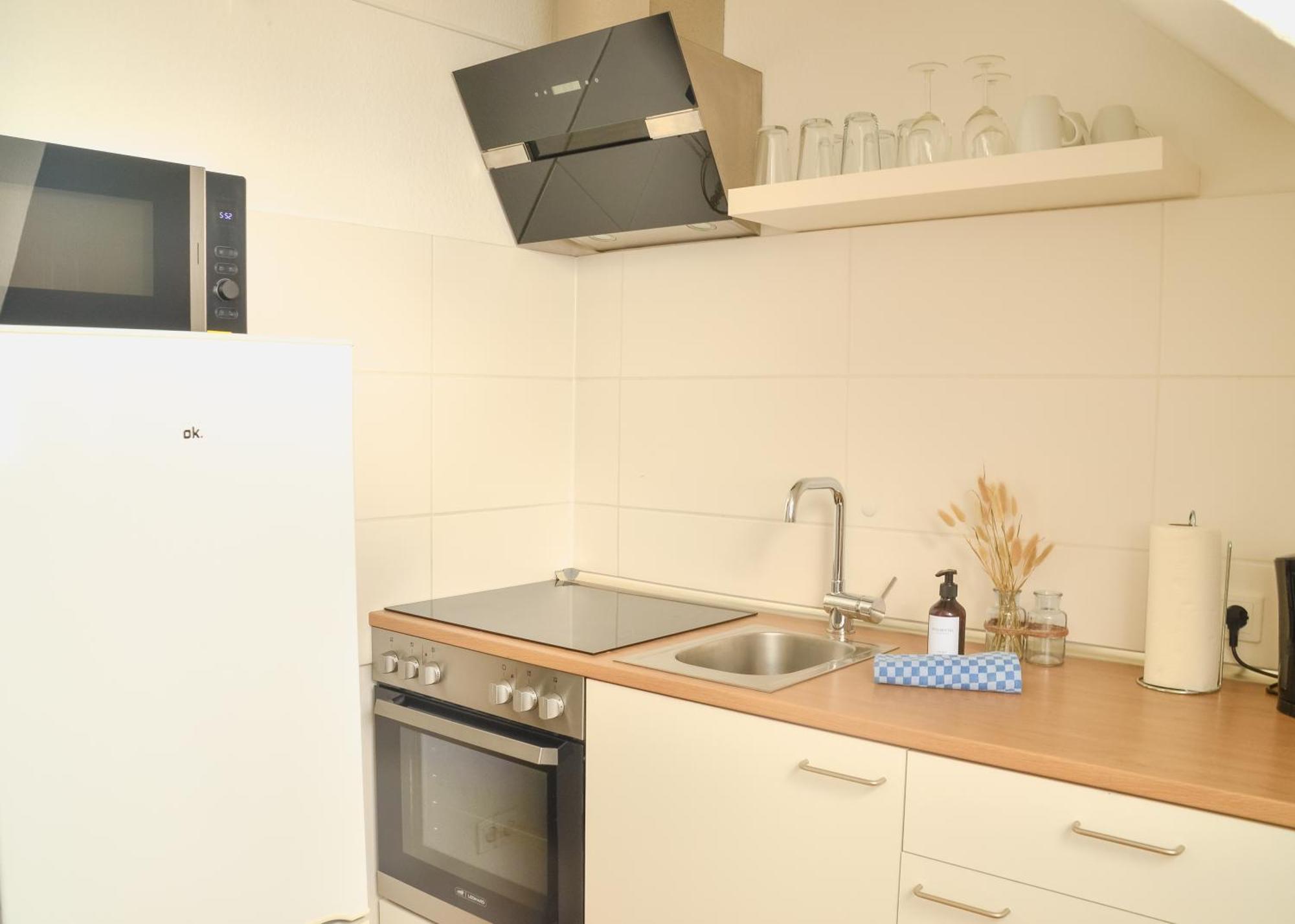 Milpau Buer 2 - Modernes Apartment Mit Queensize-Bett, Netflix, Nespresso, Waschmaschine & Smart Tv Gelsenkirchen Dış mekan fotoğraf